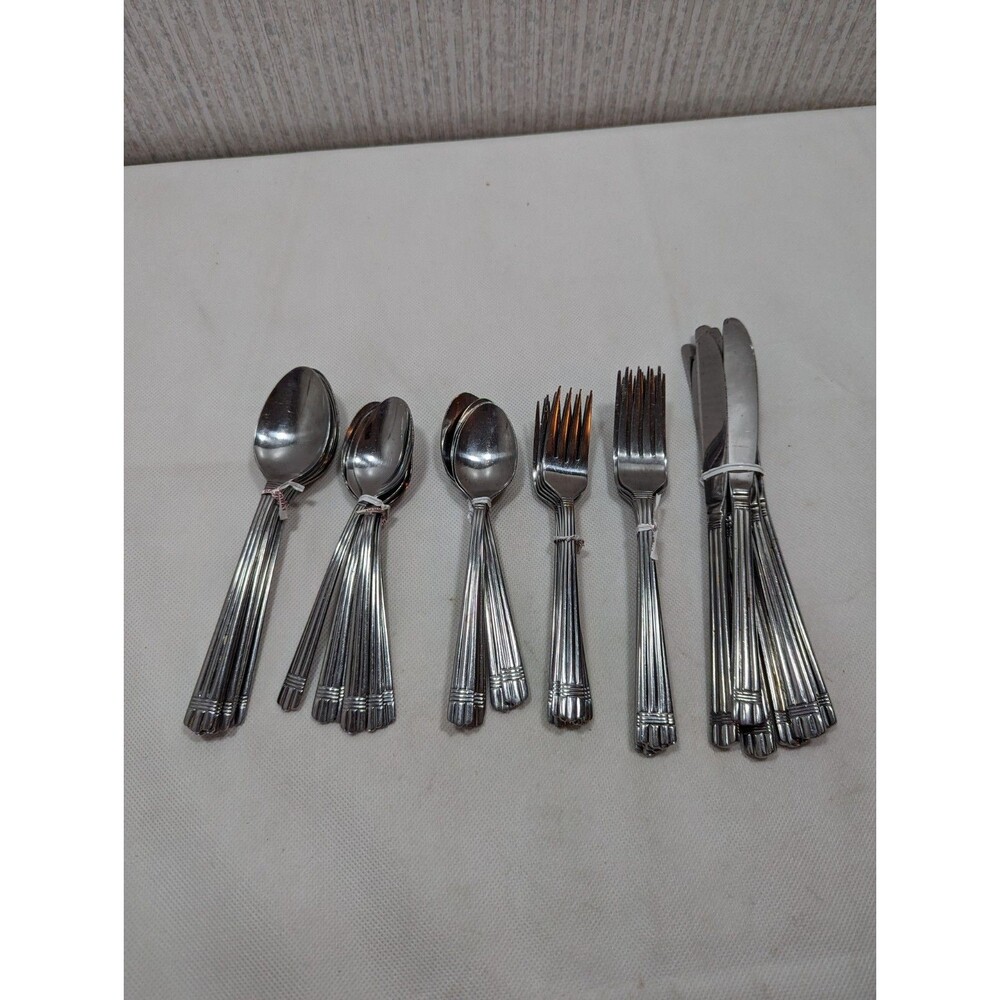 Farberware Indonesia Flatware Set Stainless Steel Six Settings